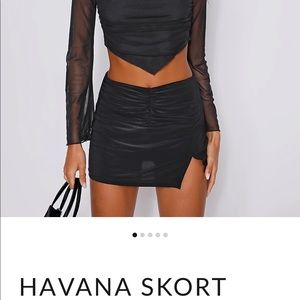 Tiger Mist Havana Skort